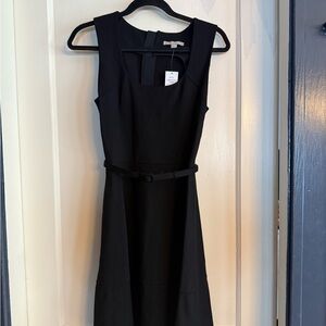 Banana Republic Classic Black Midi Dress